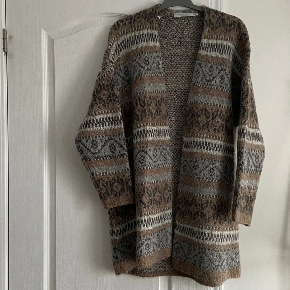 Simons Contemporaine Alpaca Blend Long Cardigan - Picture 1 of 6